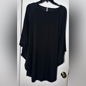 Love In Elegant Black Tunic Top